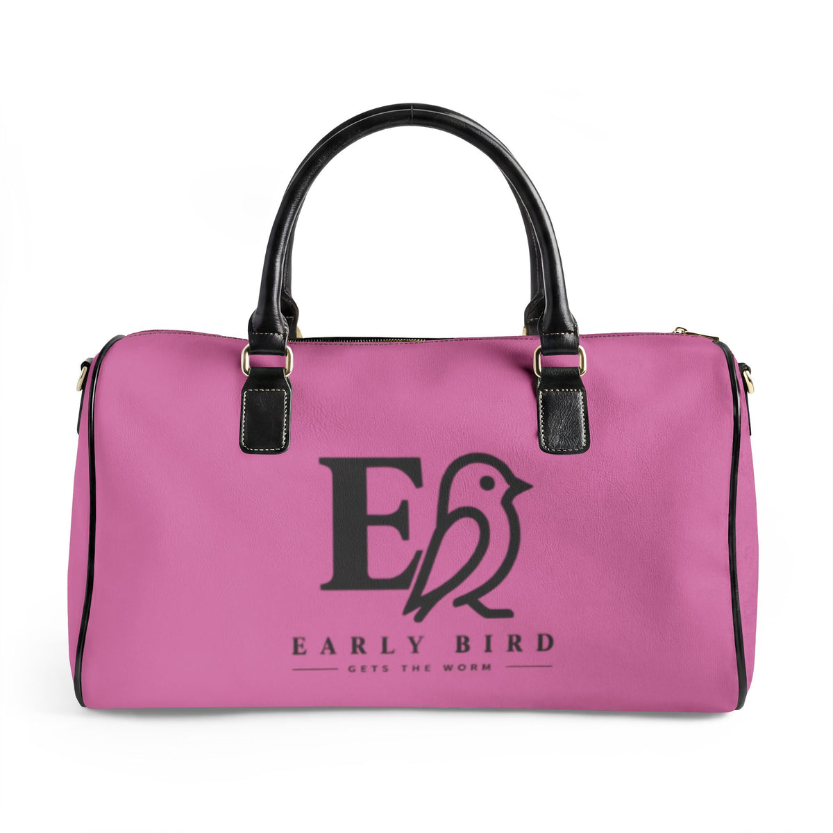 Early Bird Faux Leather Travel Bag
