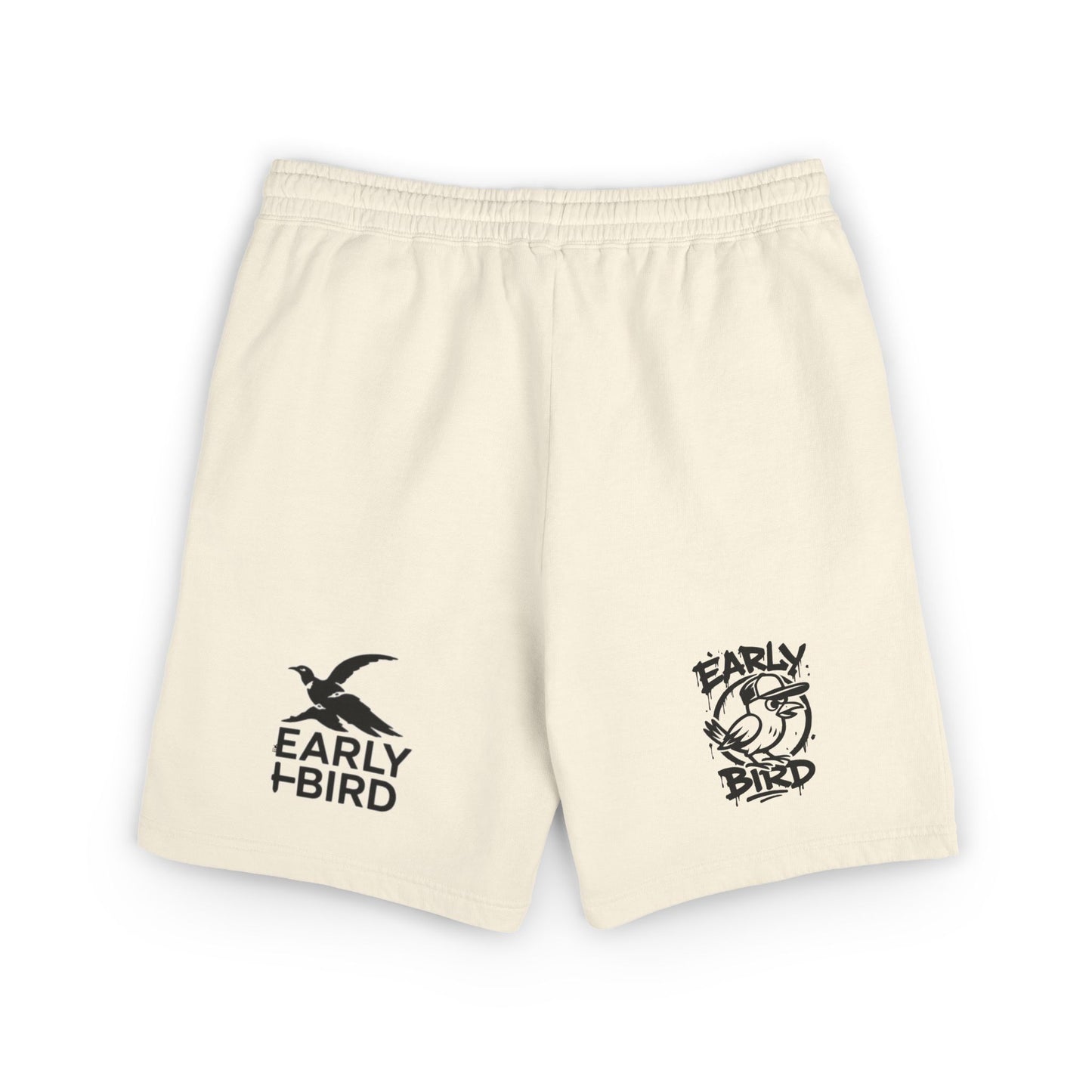 “Early Bird Gets The Worm – Premium Garment-Dyed Shorts”