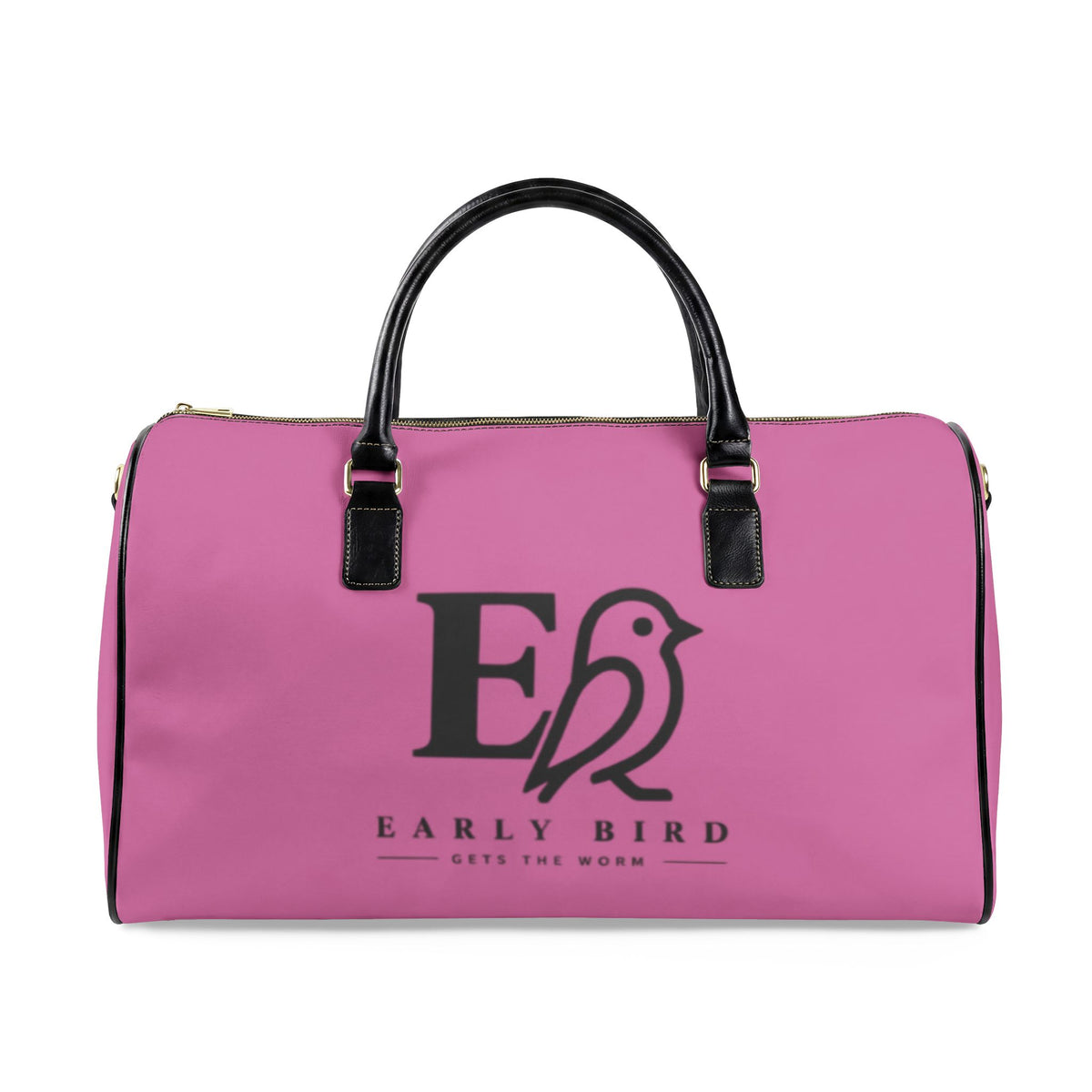 Early Bird Faux Leather Travel Bag