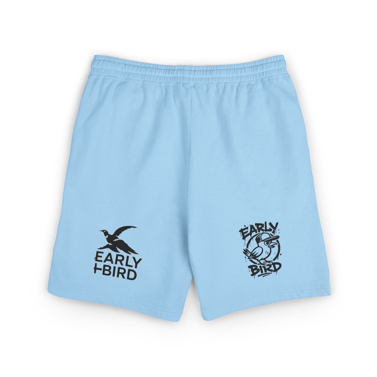 “Early Bird Gets The Worm – Premium Garment-Dyed Shorts”