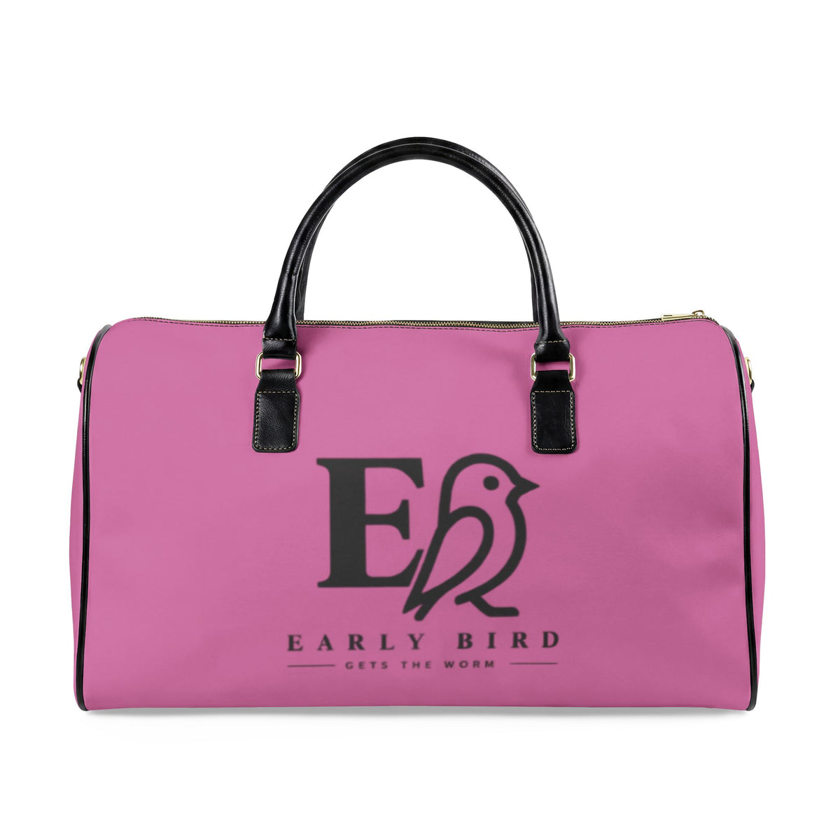 Early Bird Faux Leather Travel Bag