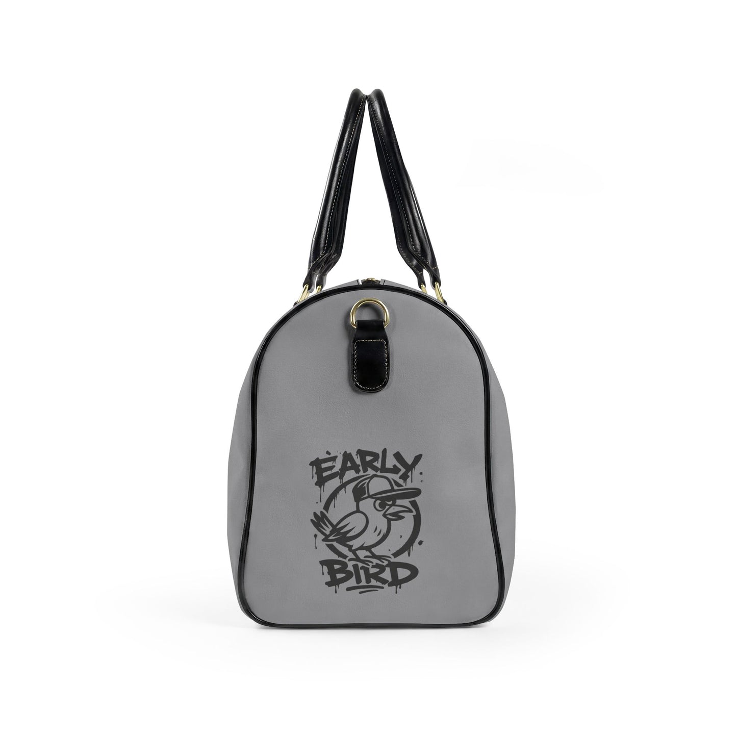 Early Bird Faux Leather Travel Bag