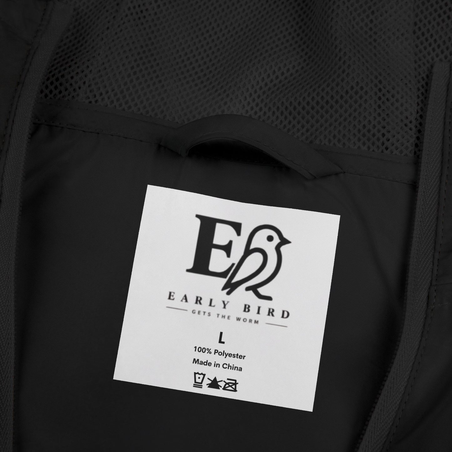 Early Bird Unisex Full-Zip Windbreaker Jacket
