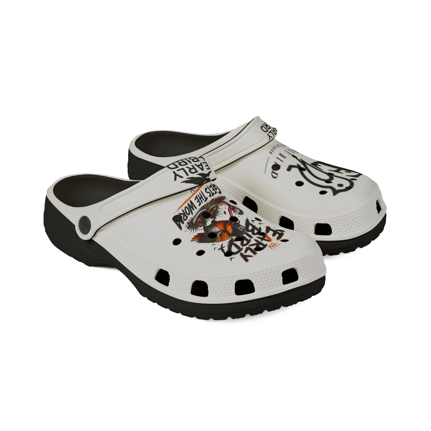 Early Bird EVA Foam Rubber Shoes (AOP)