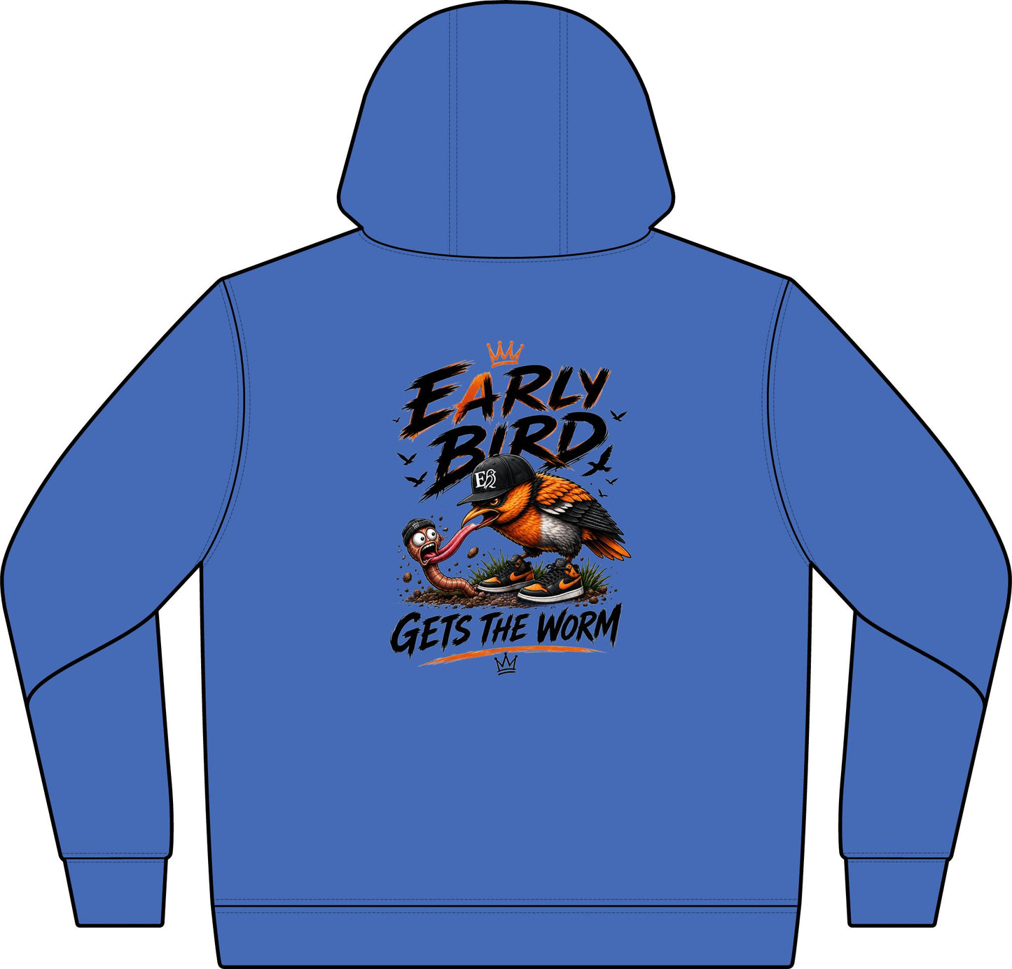 Early Bird Performance Fleece Pullover Hoodie