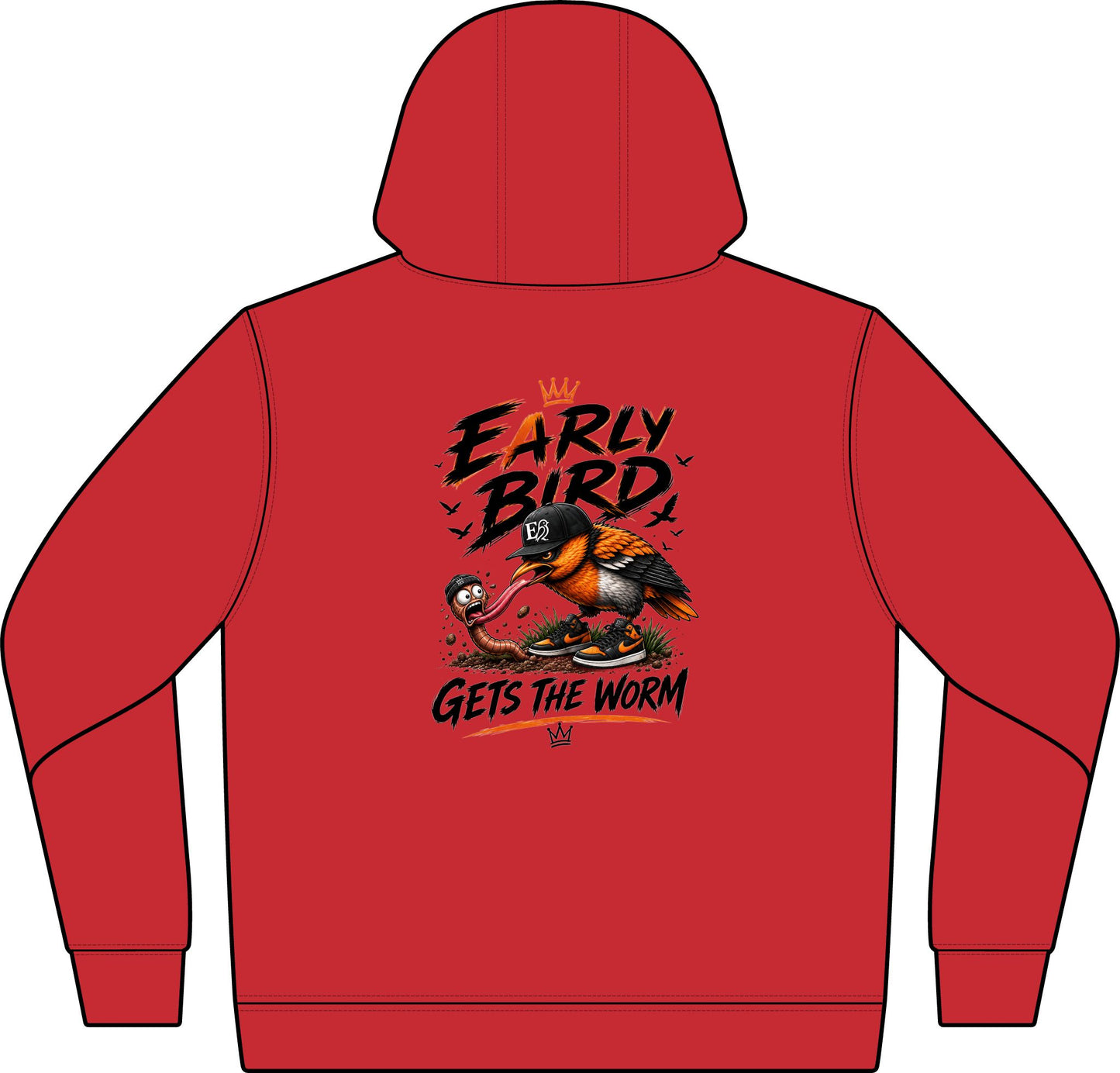Early Bird Performance Fleece Pullover Hoodie