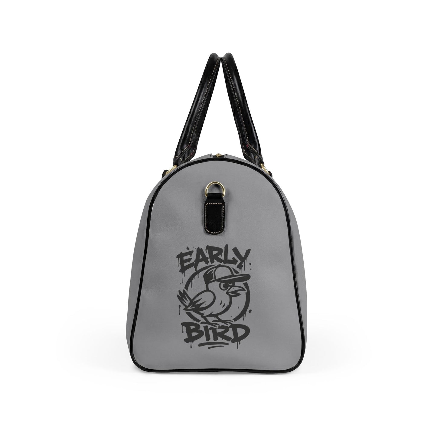 Early Bird Faux Leather Travel Bag