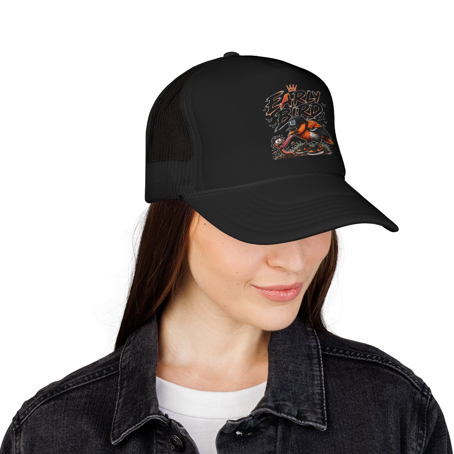 Early Bird Foam Trucker Hat