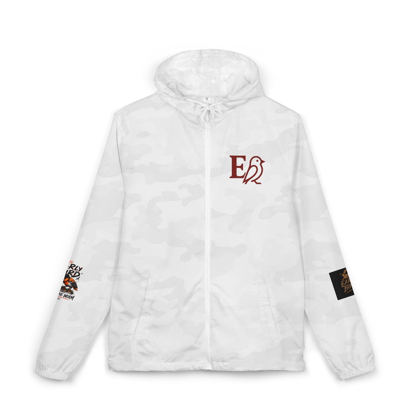 Early Bird Unisex Full-Zip Windbreaker Jacket