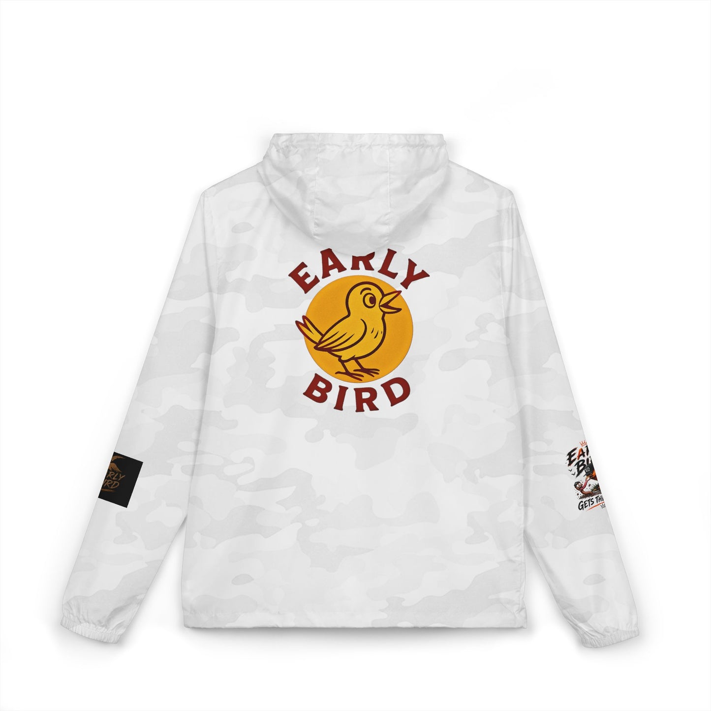 Early Bird Unisex Full-Zip Windbreaker Jacket