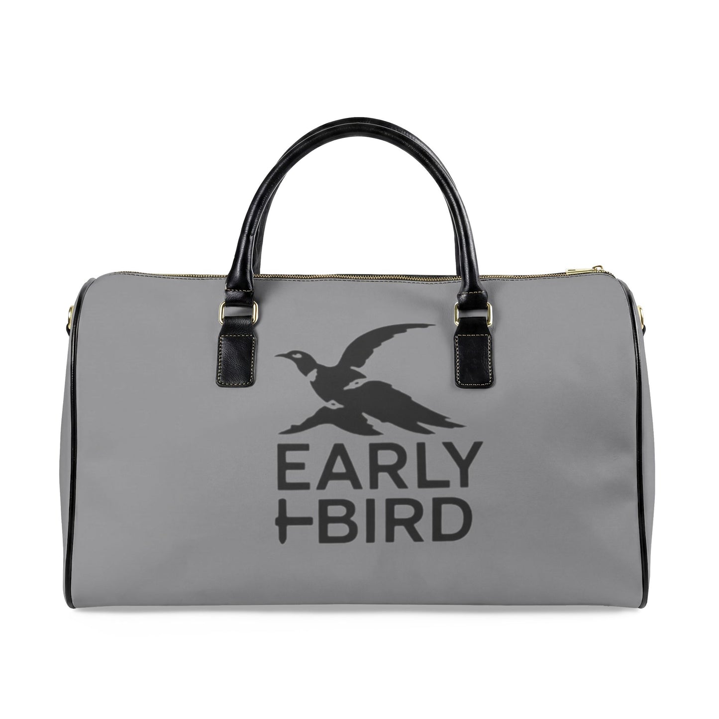 Early Bird Faux Leather Travel Bag