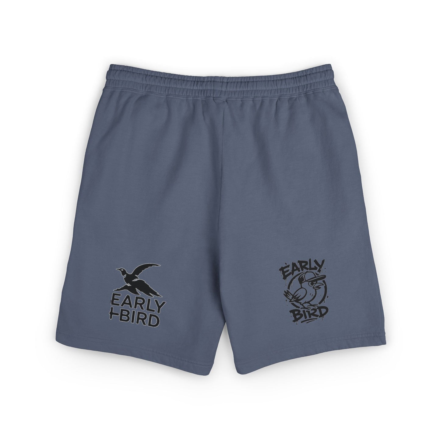 “Early Bird Gets The Worm – Premium Garment-Dyed Shorts”