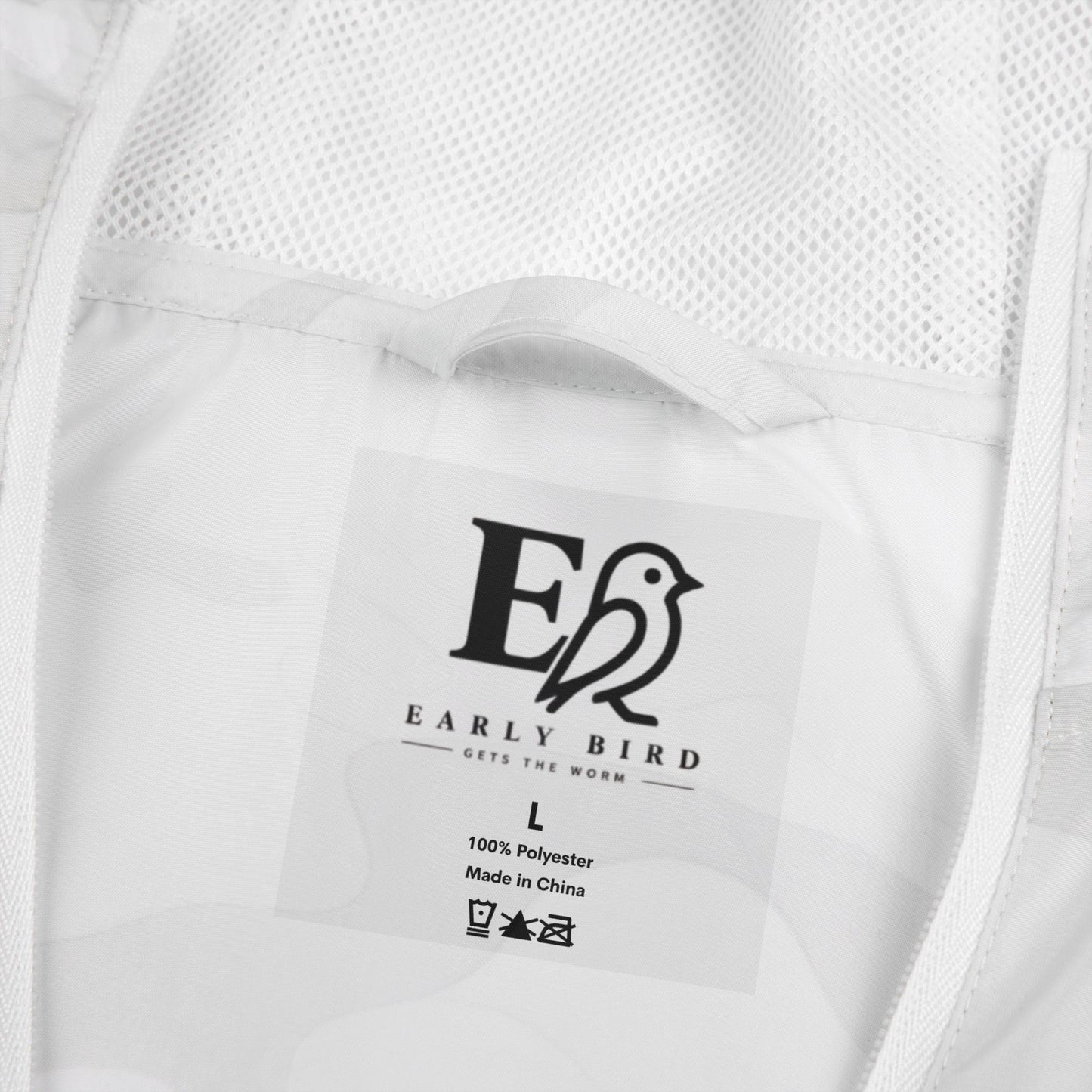 Early Bird Unisex Full-Zip Windbreaker Jacket
