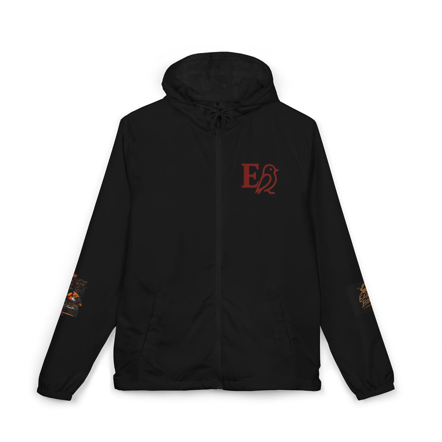 Early Bird Unisex Full-Zip Windbreaker Jacket