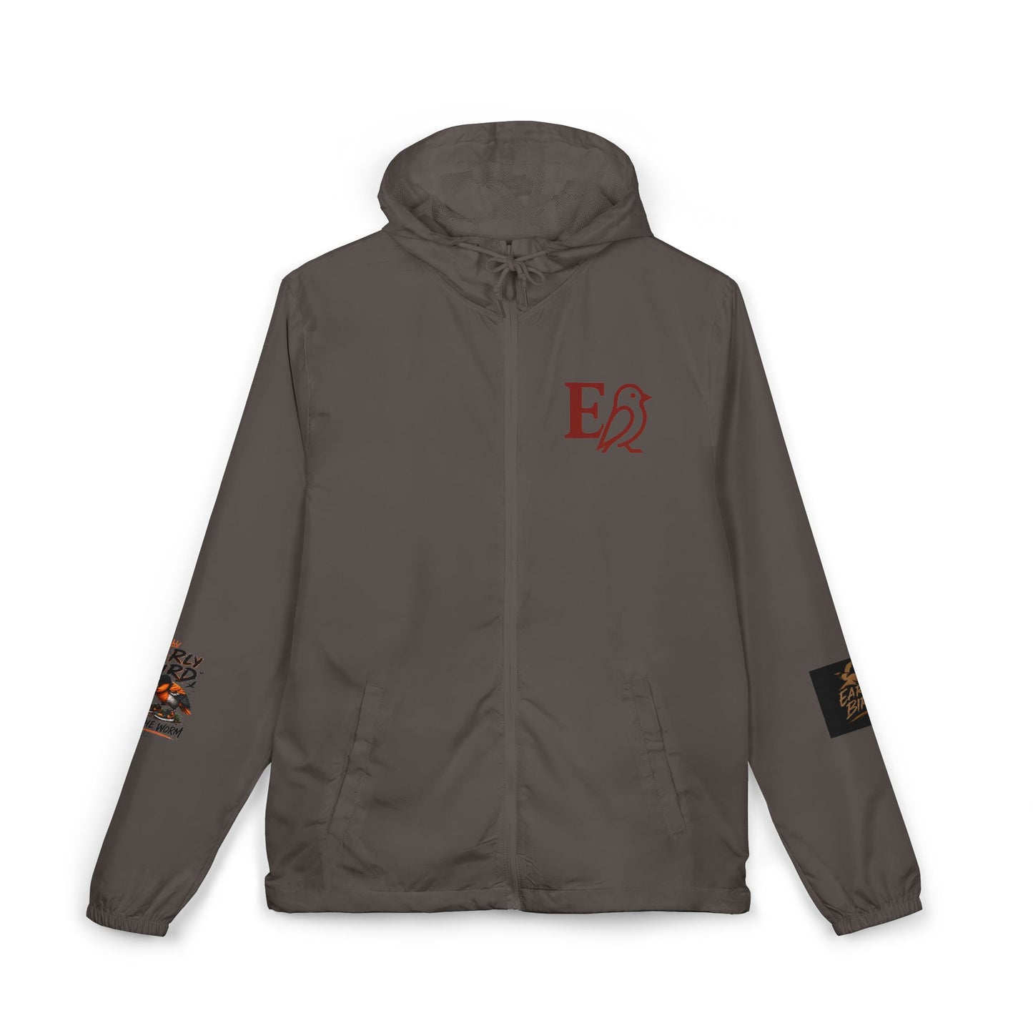 Early Bird Unisex Full-Zip Windbreaker Jacket